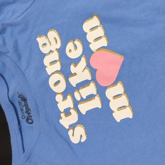 Oshkosh Strong Like Mom t-shirt - Picture 2 of 4